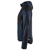 Blåkläder 4930 mit Softshell Strickjacke – dunkelmarine/schwarz