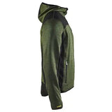 Blåkläder 4930 mit Softshell Strickjacke – armygrün/schwarz