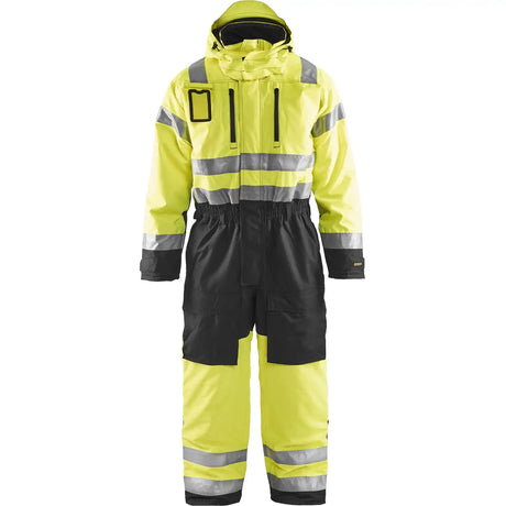 Blåkläder 6763 Warnschutz Winteroverall – gelb/schwarz