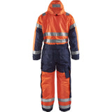 Blåkläder 6763 Warnschutz Winteroverall – orange/marine