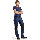 Blåkläder Damen 7159 166g/m² Stretch Servicehose – marine/schwarz