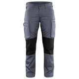 Blåkläder Damen 7159 166g/m² Stretch Servicehose – grau/schwarz