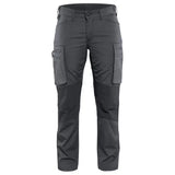 Blåkläder Damen 7159 166g/m² Stretch Servicehose – dunkelgrau/schwarz