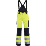 Blåkläder Damen 7885 Warnschutz-Winterhose – gelb/marine