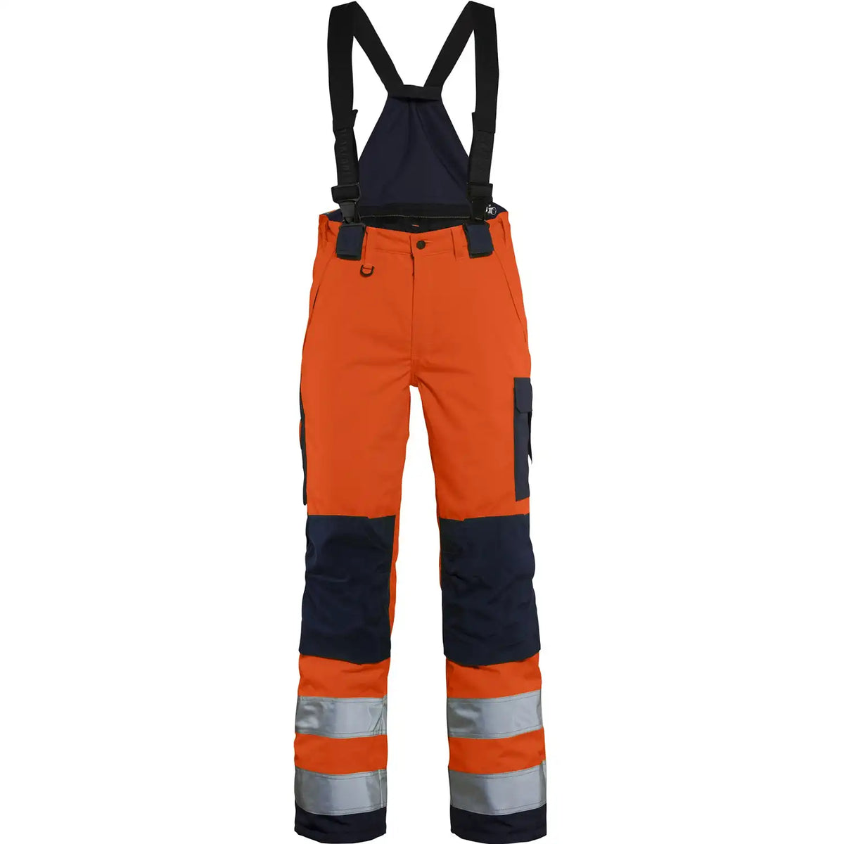 Blåkläder Damen 7885 Warnschutz-Winterhose – orange/marine