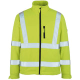 Mascot Calgary Safe Artic Warn-Softshelljacke – flourgelb
