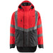 Mascot Harlow Safe Supreme zweif Warnschutzjacke – rot/anthrazit