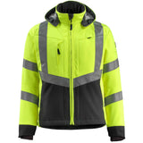 Mascot Blackpool zweifarbig WarnSoftshelljacke – gelb/schwarz