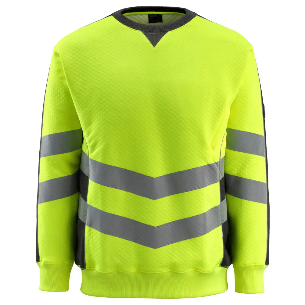 Mascot Wigton Safe Supreme Warn-Sweatshirt – gelb/schwarz