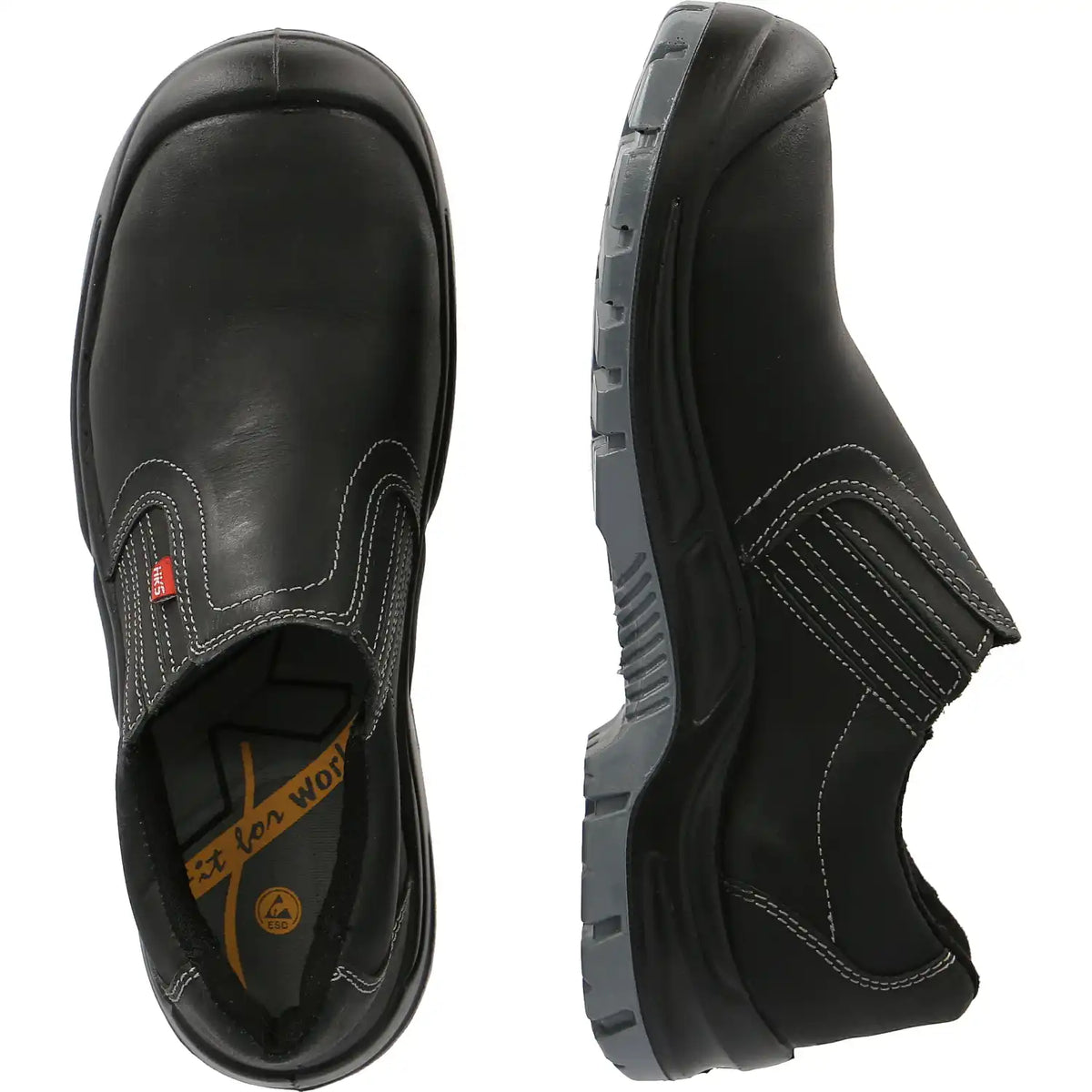 HKS Active 100 S3 Sicherheitshalbschuhe schwarz – schwarz