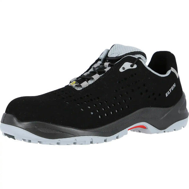 Elten Impulse Low ESD S1 Sicherheitshalbschuh schwarz – schwarz
