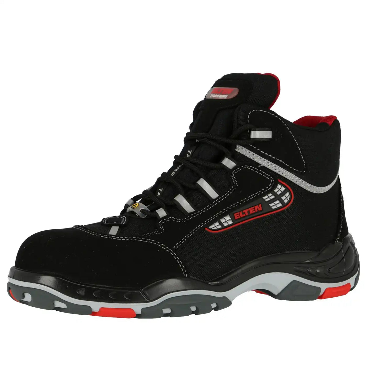 Elten Sander ESD Trainers S3 Sicherheitsstiefel schwarz – schwarz
