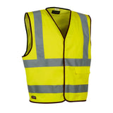 Cofra Clear High Visibility Warnschutz Weste – gelb