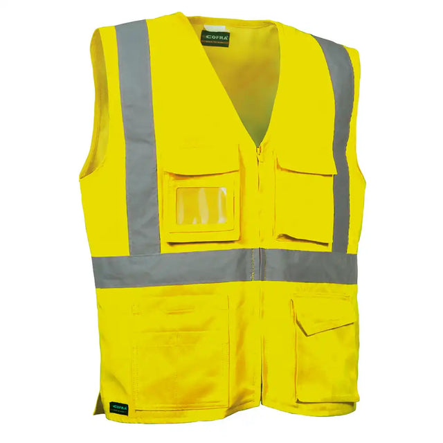 Cofra Seki High Visibility Warnschutzweste – gelb