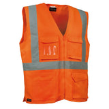 Cofra Seki High Visibility Warnschutzweste – orange