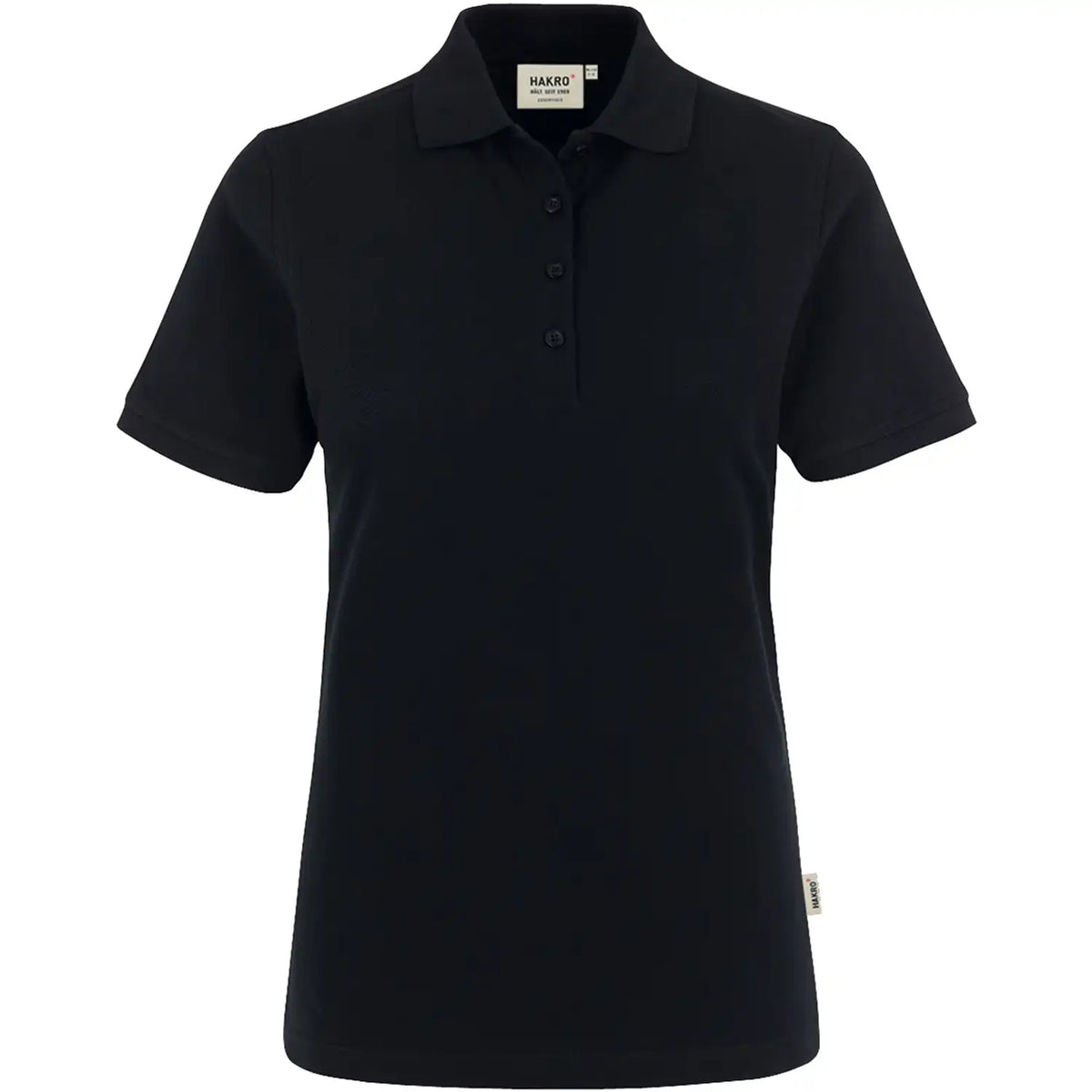 Hakro Damen Classic 110 -Poloshirt – schwarz