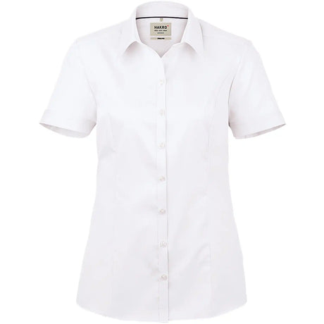 Hakro Business Comfort halbarm 112 Bluse – weiß