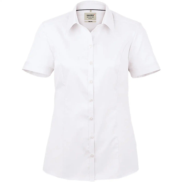 Hakro Business Comfort halbarm 112 Bluse – weiß