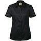 Hakro Business Comfort halbarm 112 Bluse – schwarz