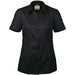 Hakro Business Comfort halbarm 112 Bluse – schwarz