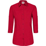 Hakro Bluse Vario 3/4 Arm Performance 120 – rot