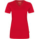 Hakro Damen Coolmax 130g/m² 187 V-Shirt – rot