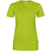 Hakro Damen Coolmax 130g/m² 187 V-Shirt – kiwi