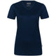 Hakro Damen Coolmax 130g/m² 187 V-Shirt – tinte