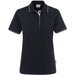 Hakro Damen Casual 203 Contrast Polo-Shirt – schwarz