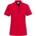 Hakro Damen Casual 203 Contrast Polo-Shirt – rot/schwarz