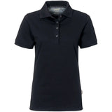 Hakro Damen Cotton-Tec 214 Poloshirt – schwarz