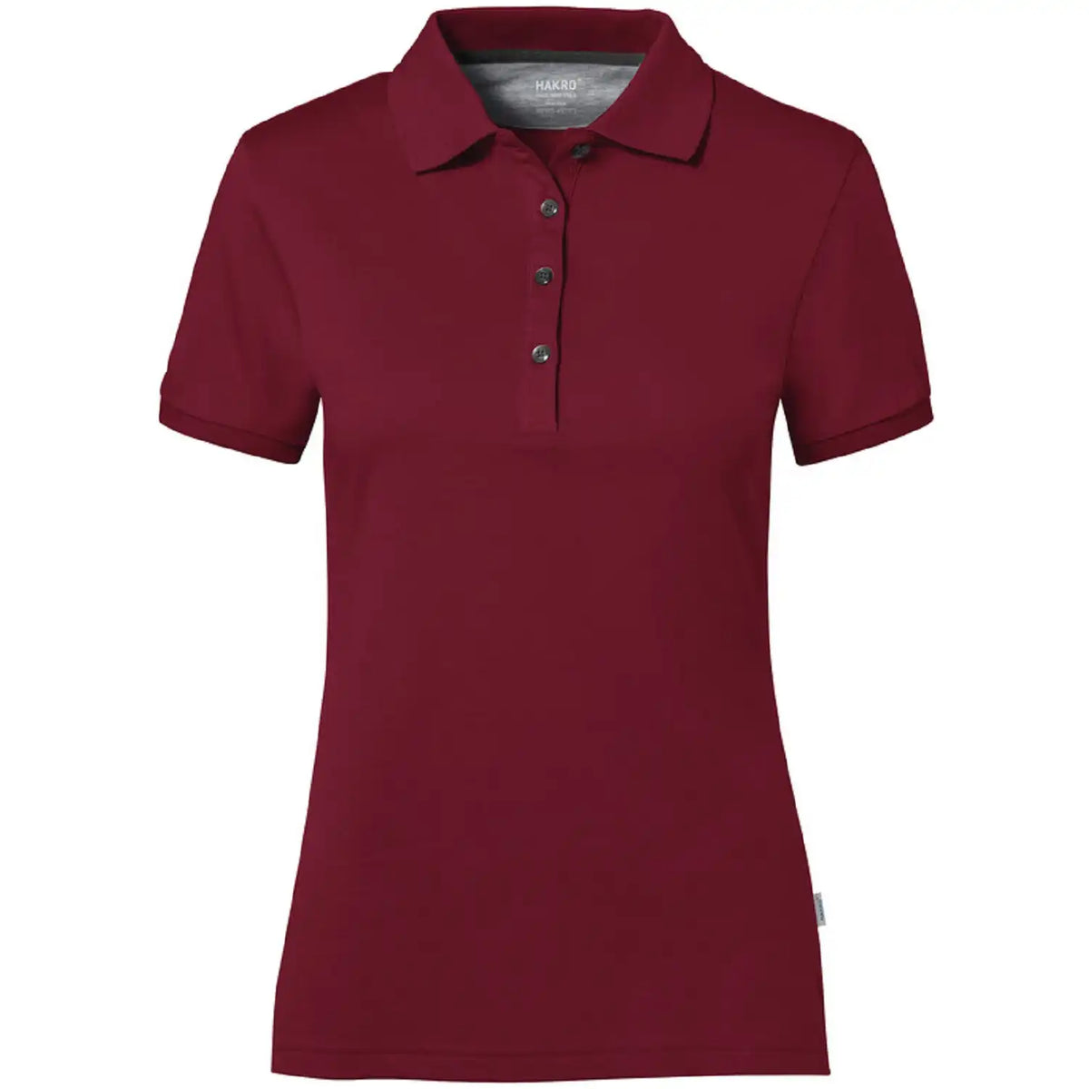Hakro Damen Cotton-Tec 214 Poloshirt – weinrot