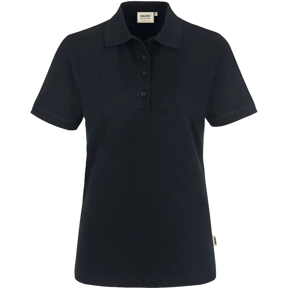 Hakro Damen Performance 216 Polo-Shirt – schwarz