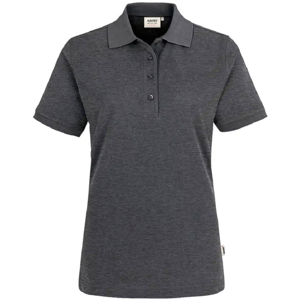 Hakro Damen Performance 216 Polo-Shirt – anthrazit-meliert
