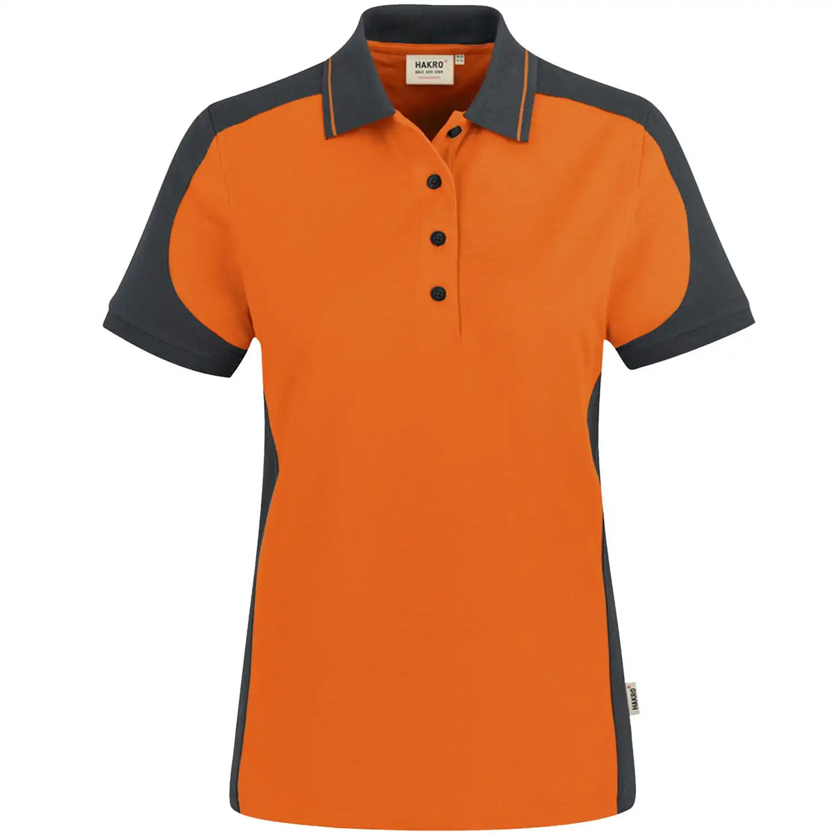 Hakro Damen Contrast Performance 239 Polo-Shirt – orange