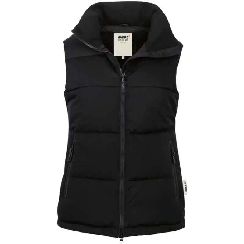 Hakro Damen Winnipeg 242 Steppweste – schwarz