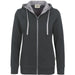 Hakro Damen Bonded 255 -Kapuzen-Jacke – anthrazit