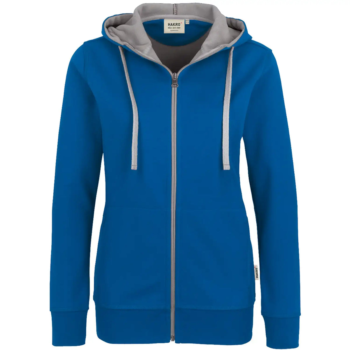 Hakro Damen Bonded 255 -Kapuzen-Jacke – royal
