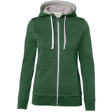 Hakro Damen Bonded 255 -Kapuzen-Jacke – tanne/silber