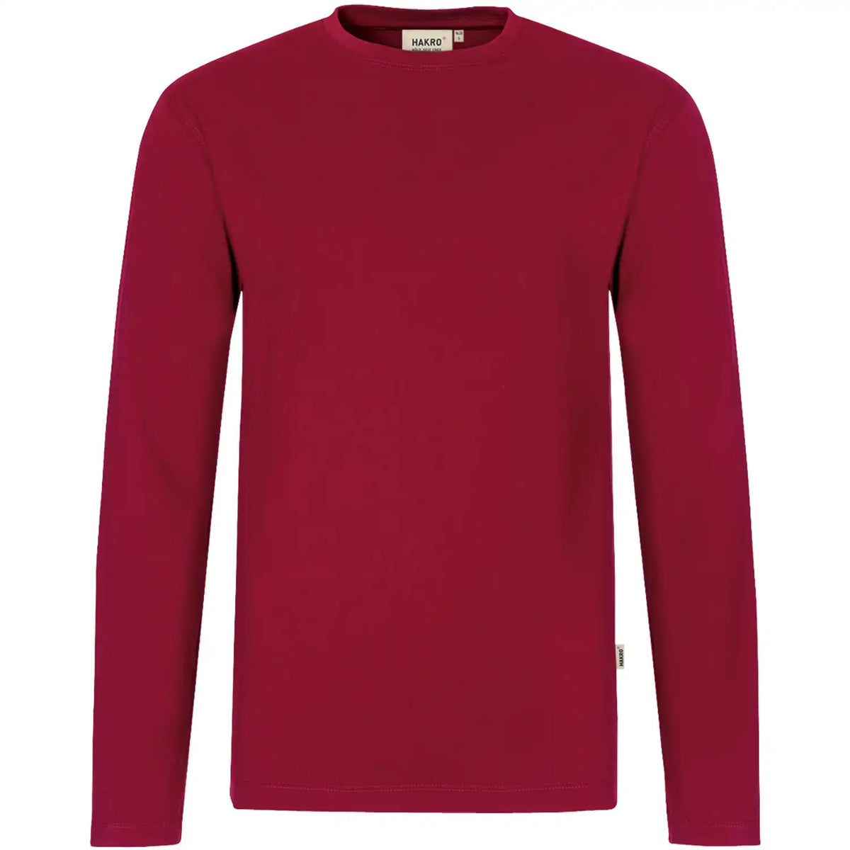 Hakro Performance 279 Longsleeve-Shirt – weinrot