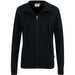 Hakro Damen College 406 -Sweatjacke – schwarz