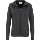 Hakro Damen College 406 -Sweatjacke – anthrazit