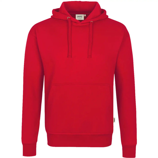 Hakro Premium 601 Kapuzen-Sweatshirt – rot