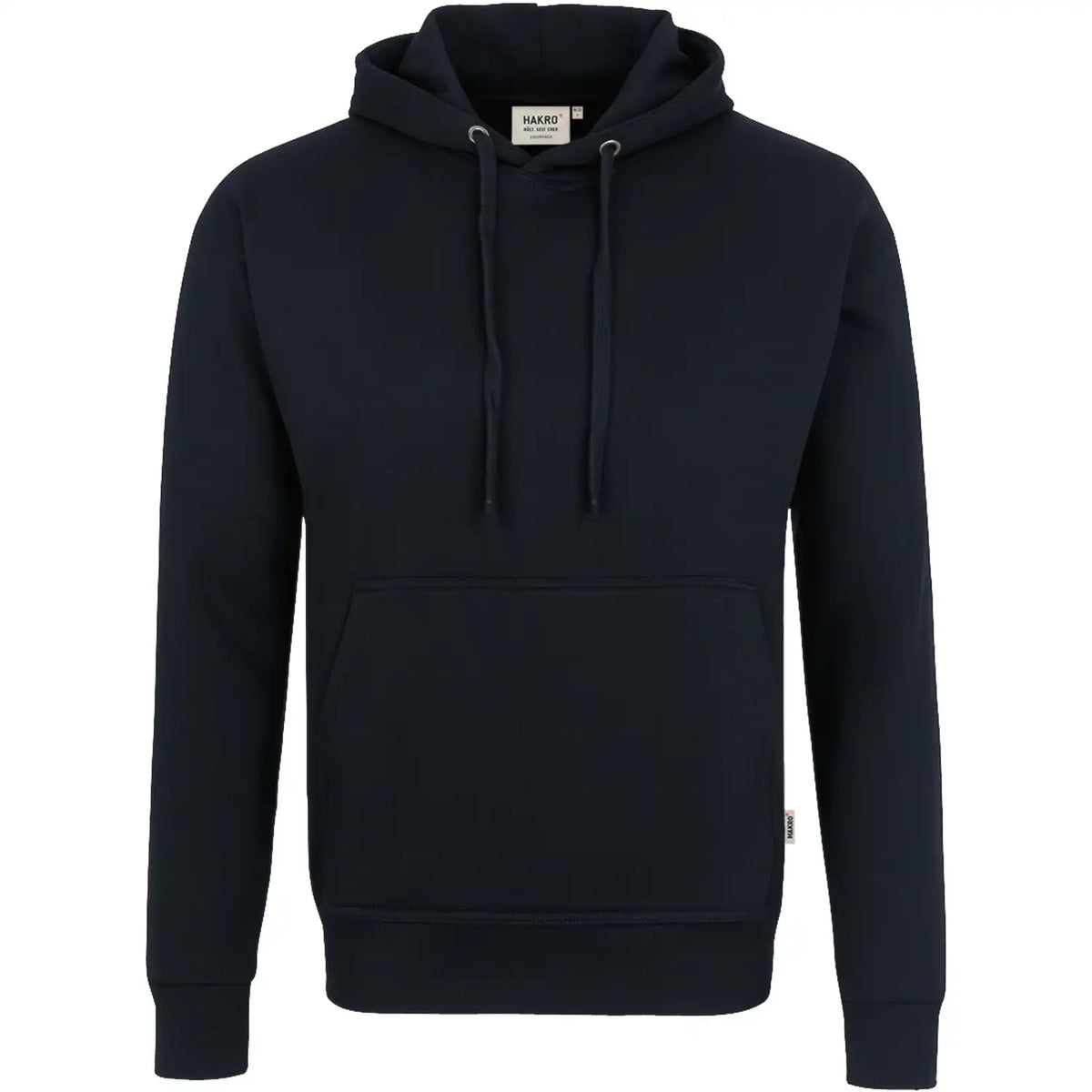 Hakro Premium 601 Kapuzen-Sweatshirt – schwarz