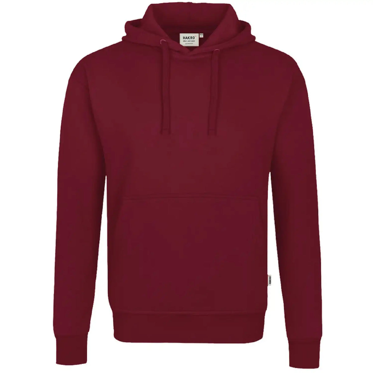 Hakro Premium 601 Kapuzen-Sweatshirt – weinrot