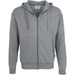 Hakro Premium 605 Kapuzen-Sweatjacke – grau-meliert