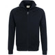 Hakro College 606 mit Reißverschluss Sweatjacke – schwarz