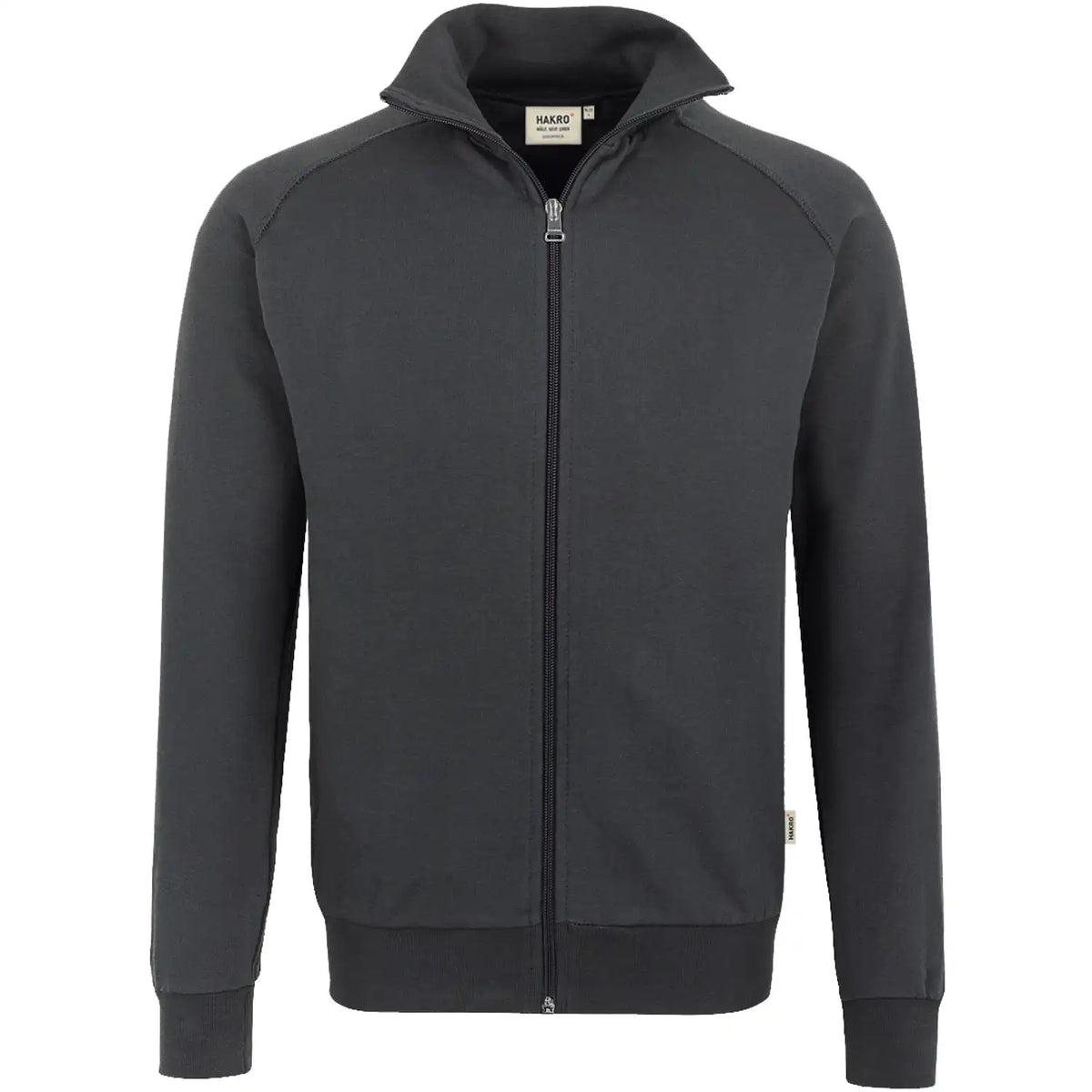 Hakro College 606 mit Reißverschluss Sweatjacke – anthrazit