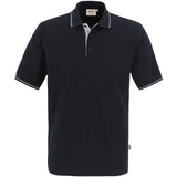 Hakro Casual 803 Contrast Polo-Shirt – schwarz