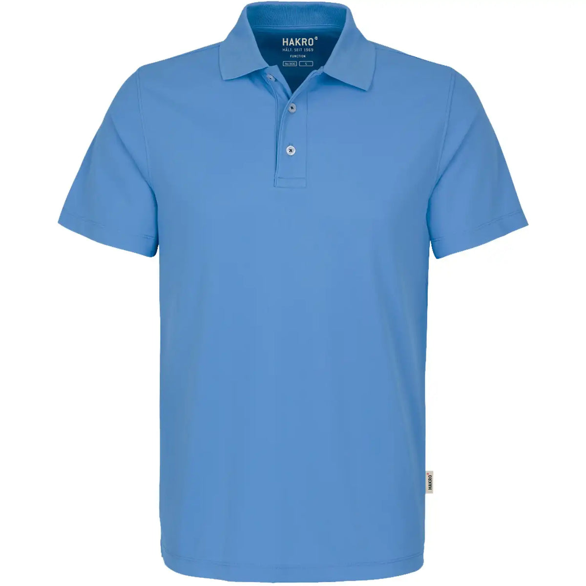 Hakro Herren Coolmax 806 Poloshirt – malibu-blue